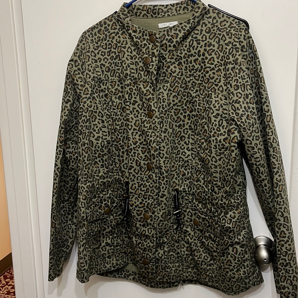 Lightweight green jacket